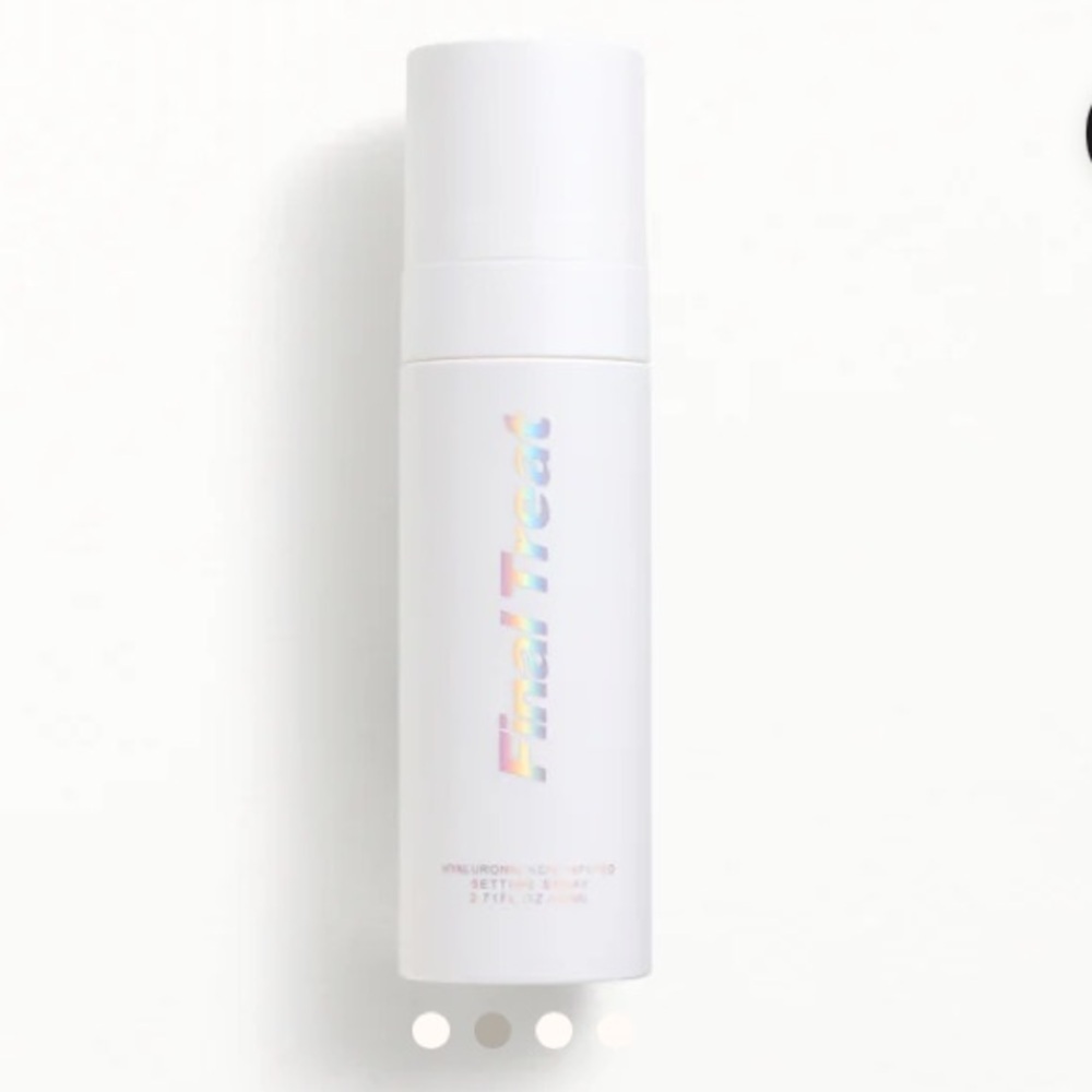 New TYS BEAUTY Final Treat + Clear Hyaluronic Acid Setting Spray